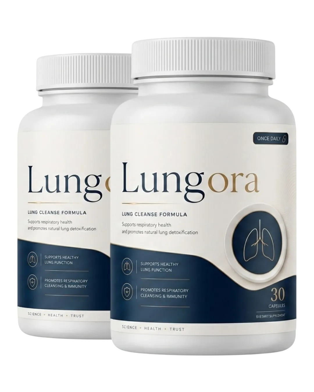 Lungora starter package, two bottles, 60 day supply