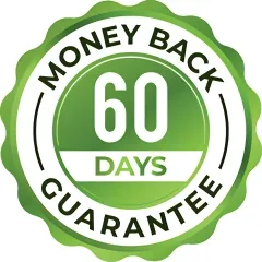 Lungora 60 day satisfaction guarantee seal